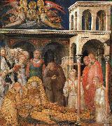 Simone Martini The Death of St.Martin oil painting